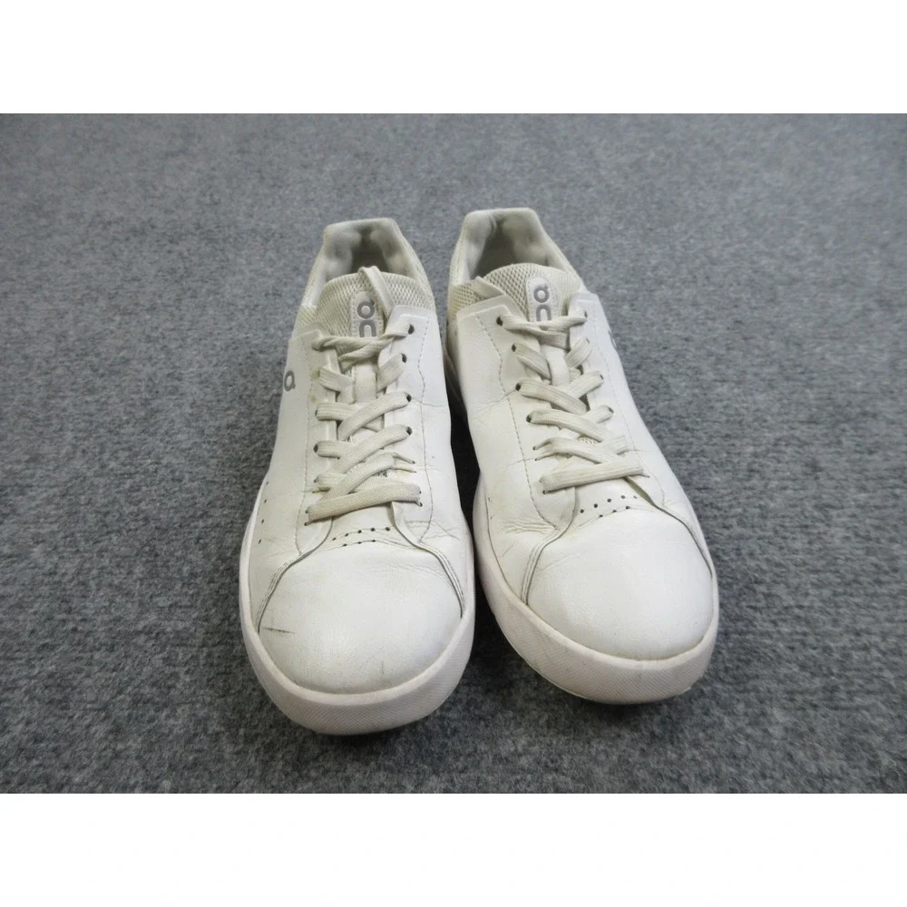 On Running The Roger Shoes Mens Size 8 CloudTec Swiss Tennis Leather Sneakers